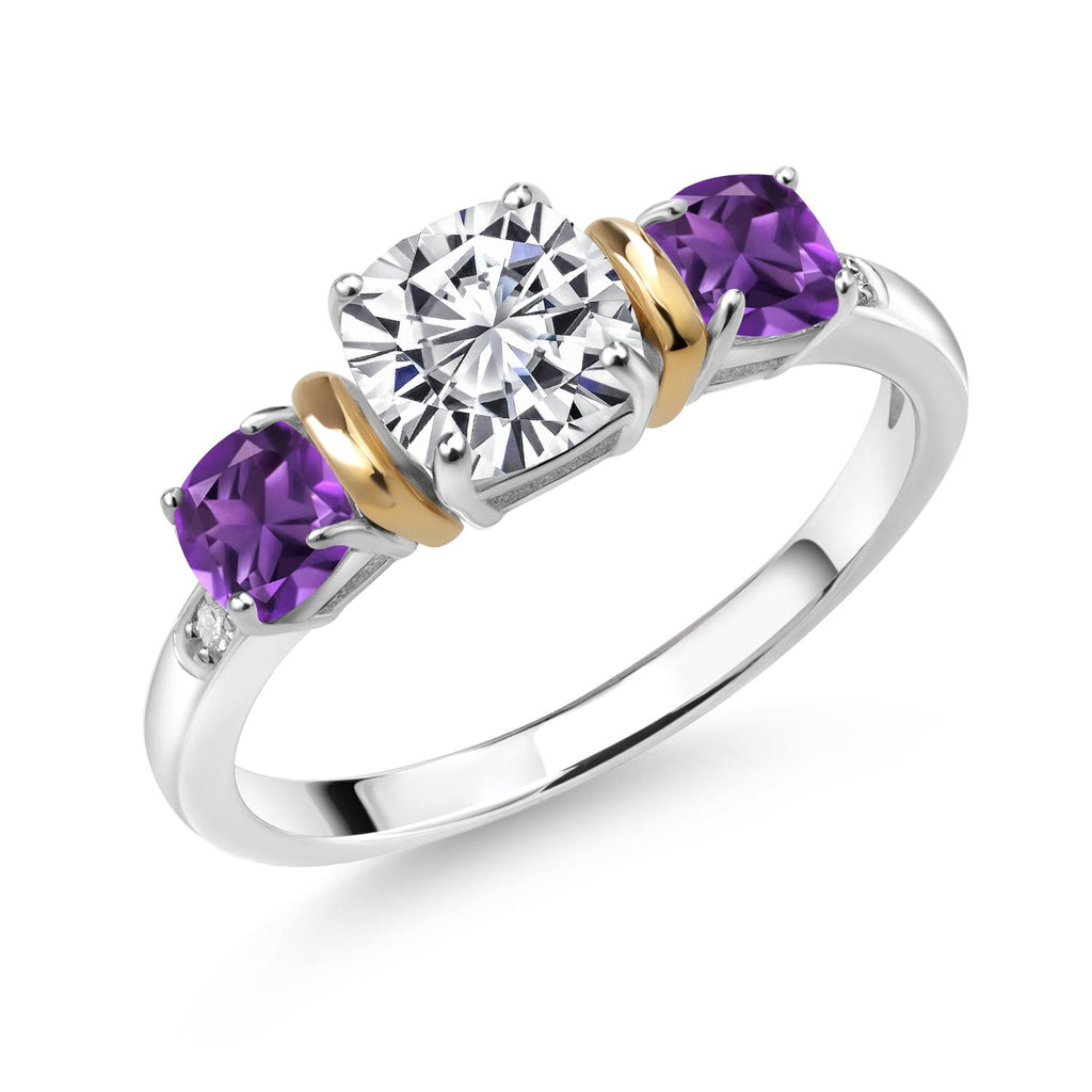 9_Ring in 925 Sterling Silver and 10K Yellow Gold