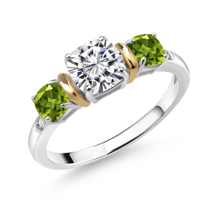 6_Ring in 925 Sterling Silver and 10K Yellow Gold