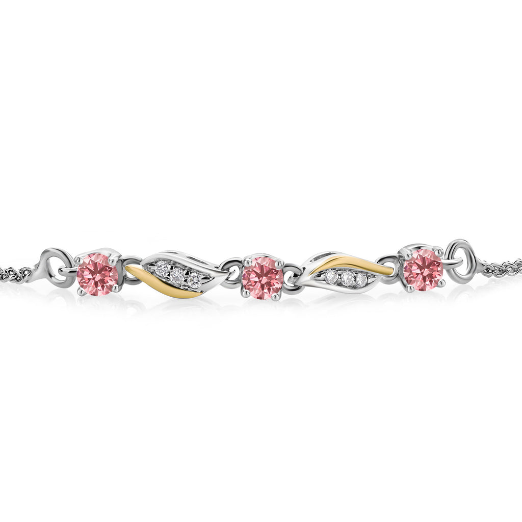 Bracelet in 925 Sterling Silver and 10K Yellow Gold