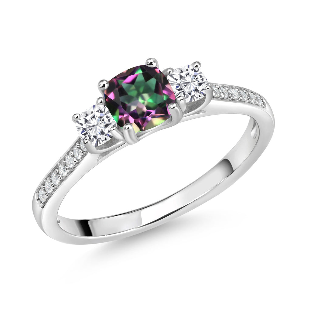 Green Mystic Topaz_9_Ring in 925 Sterling Silver