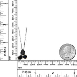Pendant in 925 Sterling Silver and 10K Yellow Gold