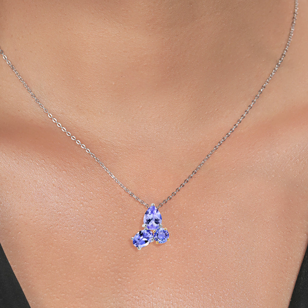 Pendant in 925 Sterling Silver and 10K Yellow Gold