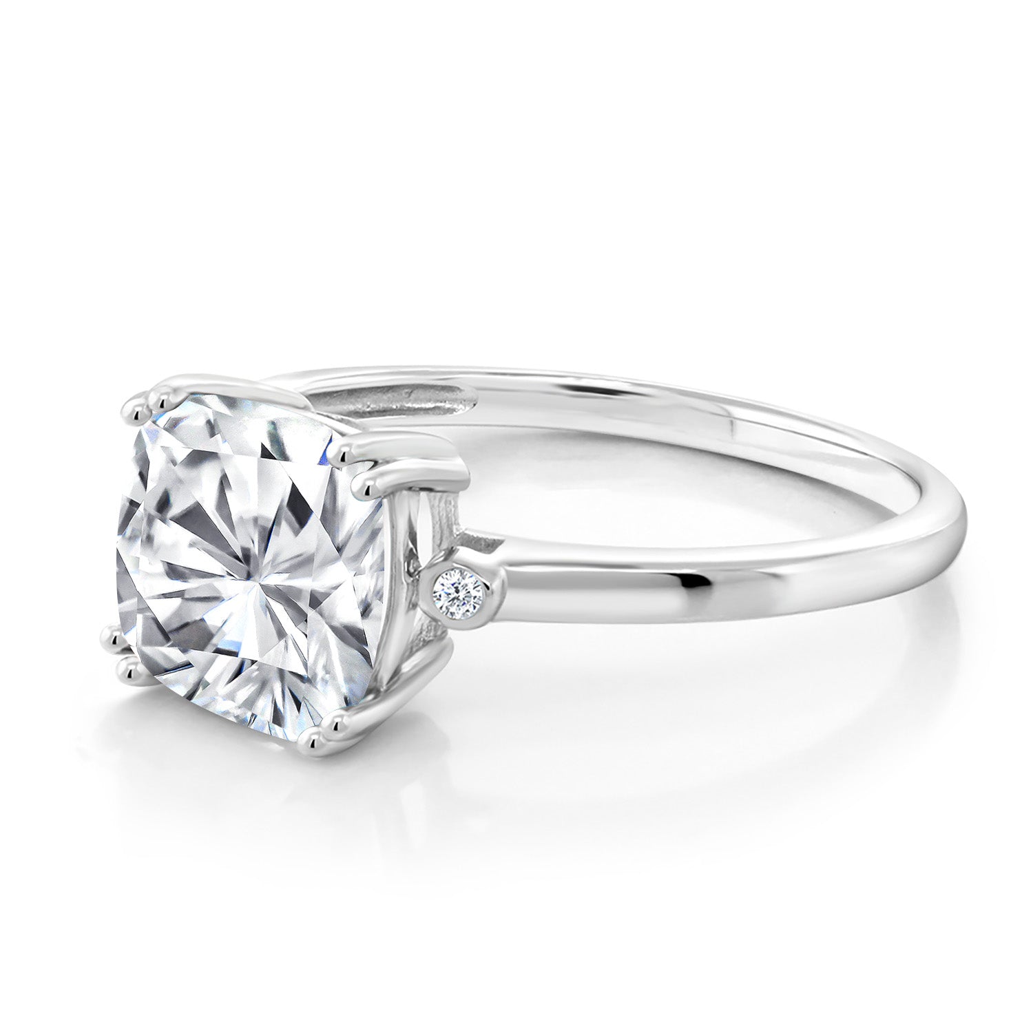 Amethyst - February_Ring in 10K White Gold