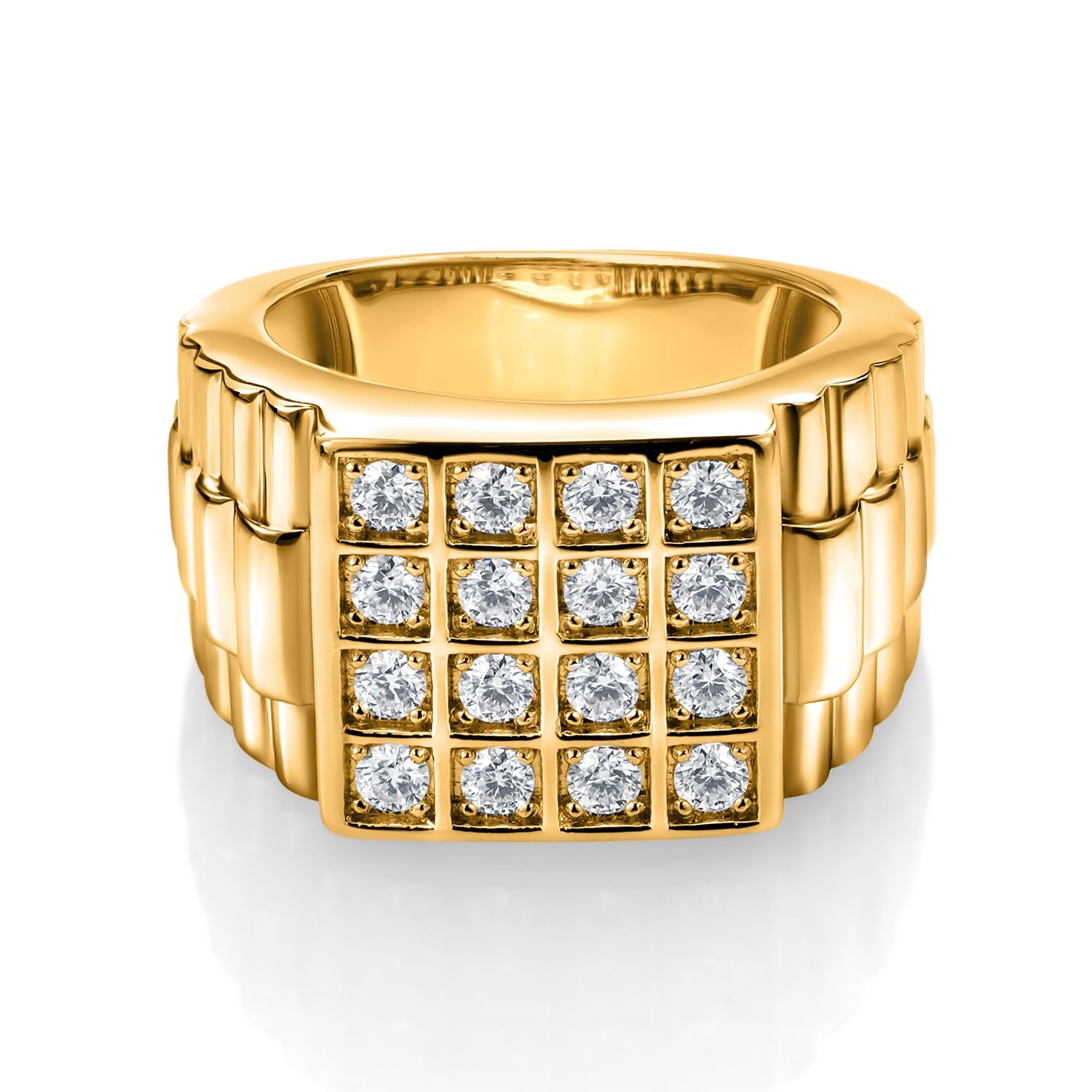 925 Yellow Gold Plated Silver_11_Ring in 925 Yellow Gold Plated Silver