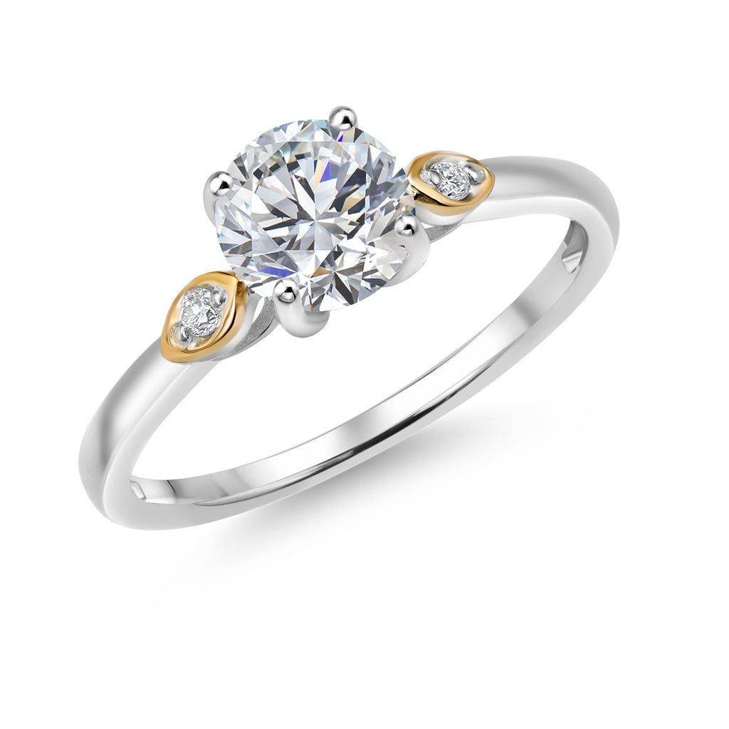 6_Ring in 925 Sterling Silver and 10K Yellow Gold