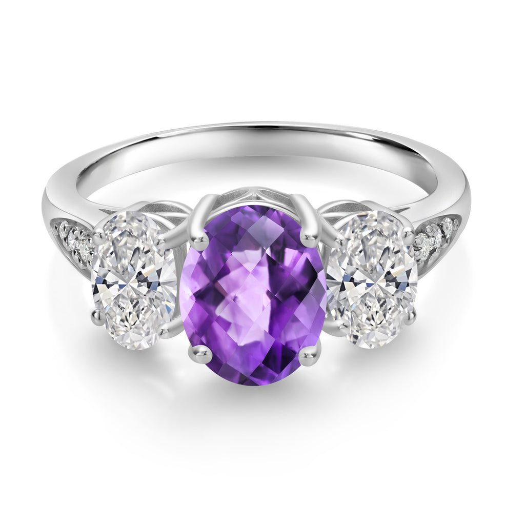 Ring in 10K White Gold