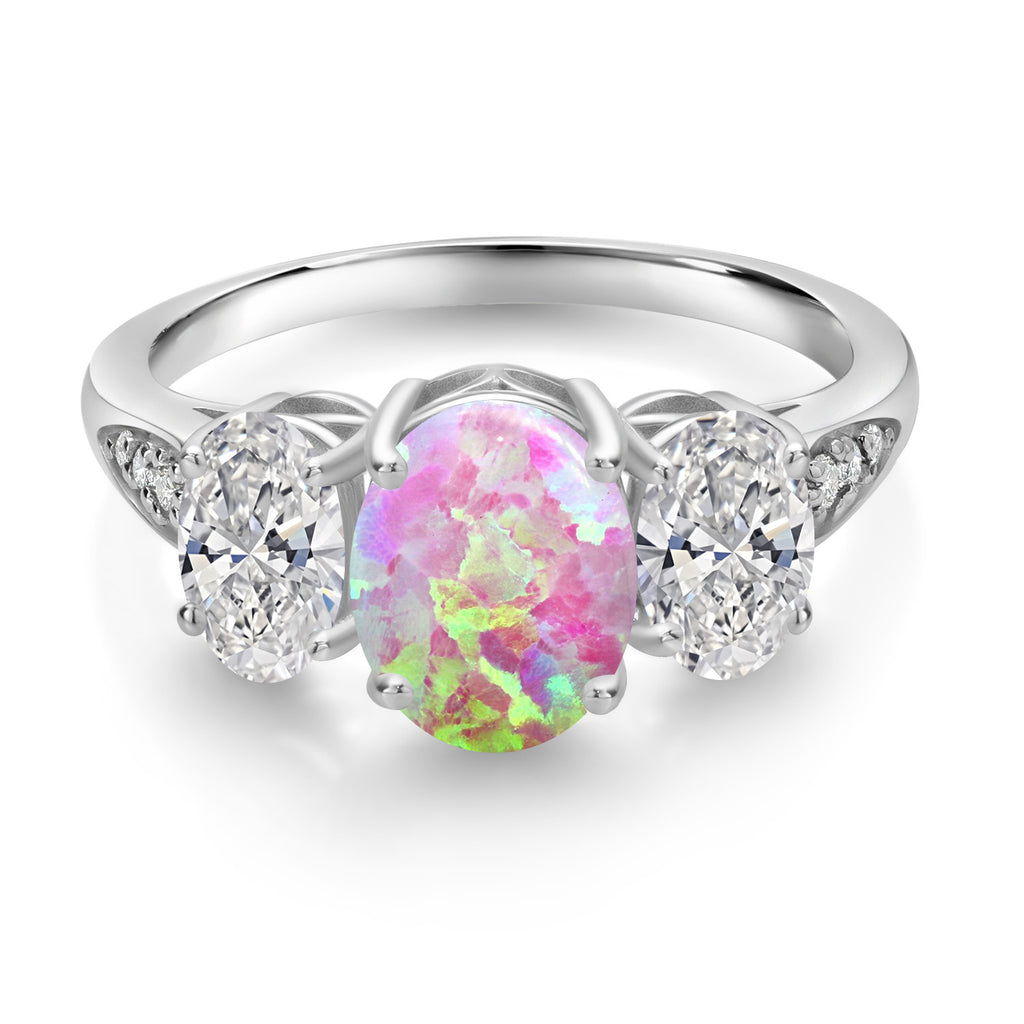 Ring in 10K White Gold