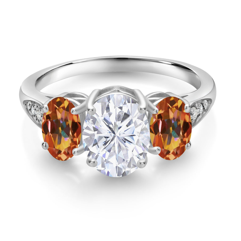 Ring in 10K White Gold