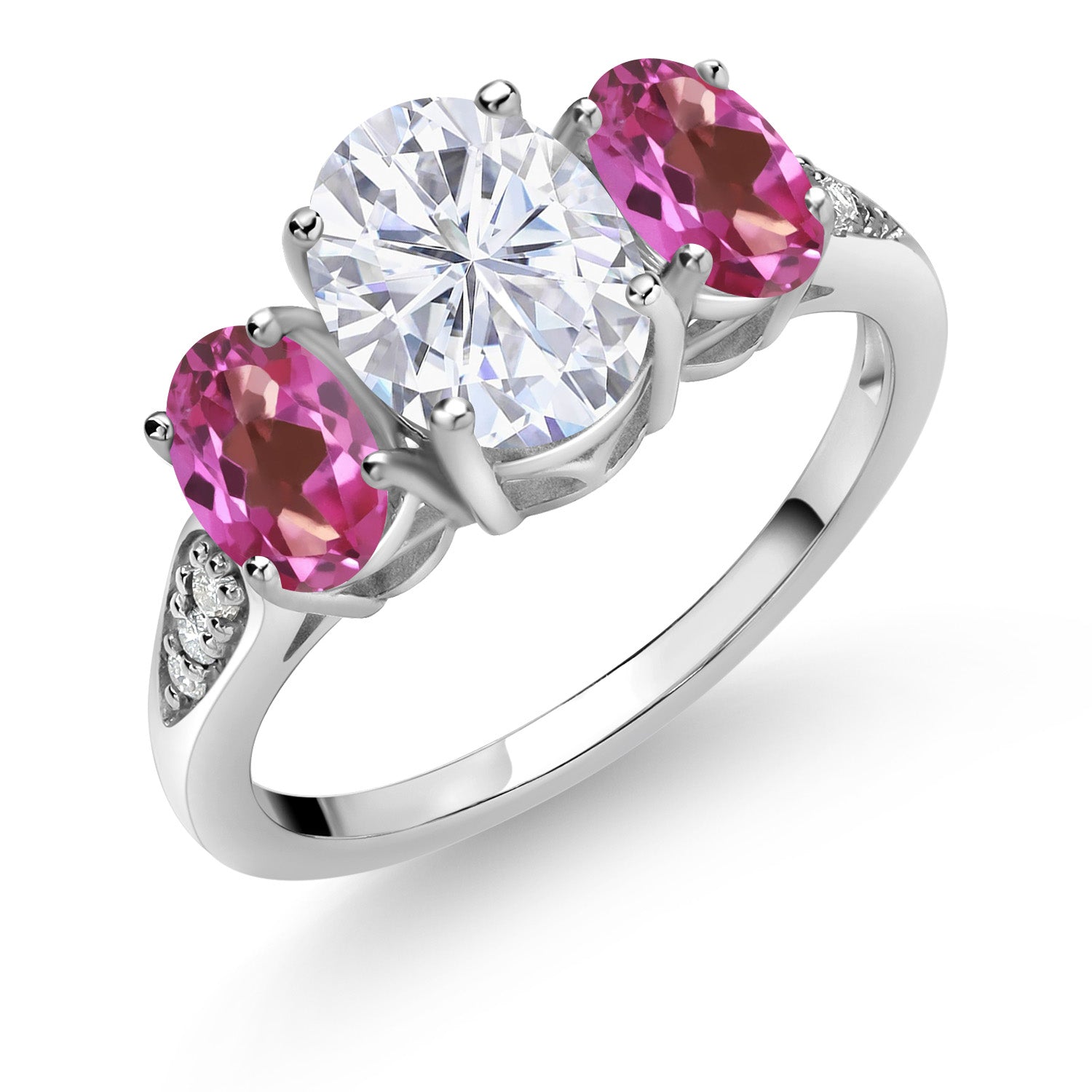 Pink Mystic Topaz_6_Ring in 10K White Gold