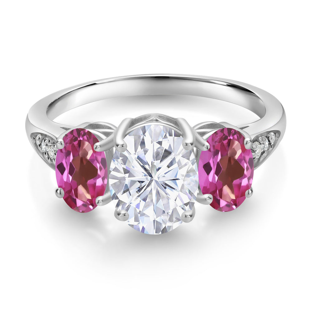 Ring in 10K White Gold