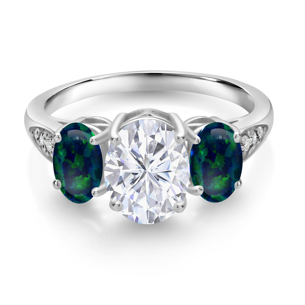 Ring in 10K White Gold