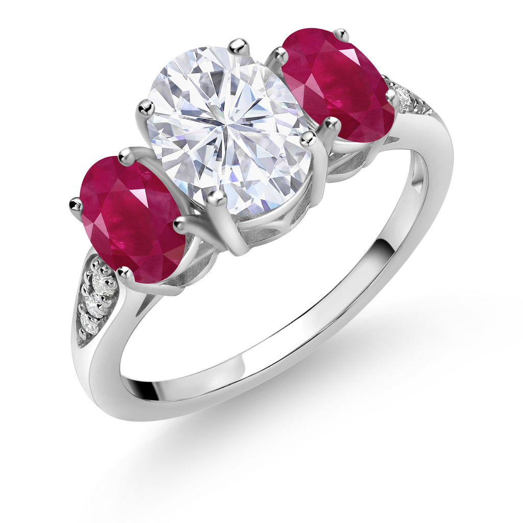 Ruby - July_9_Ring in 10K White Gold