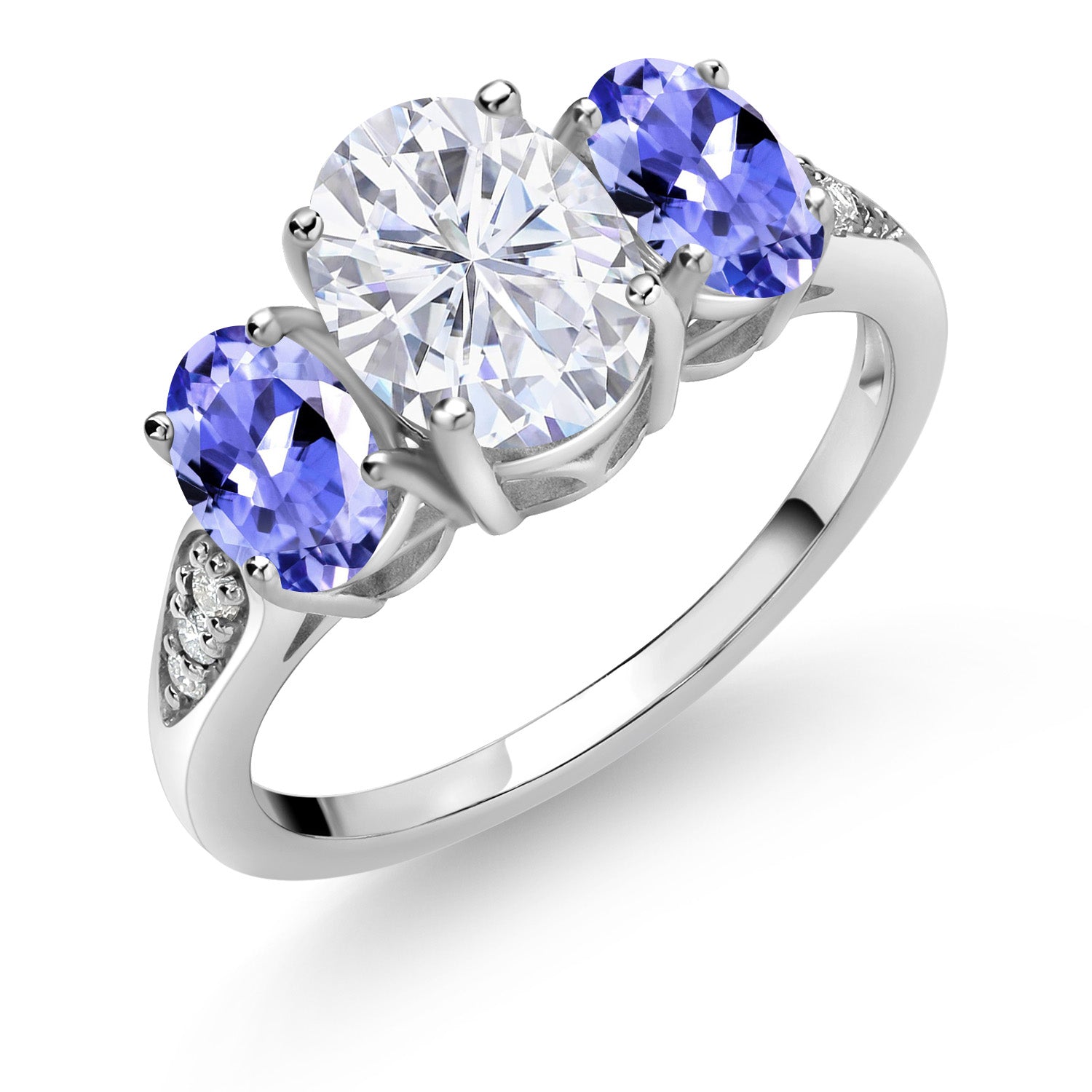 Tanzanite - December_6_Ring in 10K White Gold
