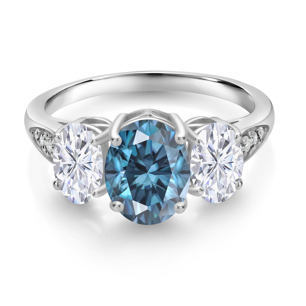 Ring in 10K White Gold