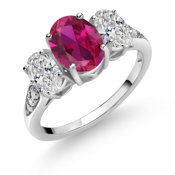 Created Ruby - July_6_Ring in 10K White Gold