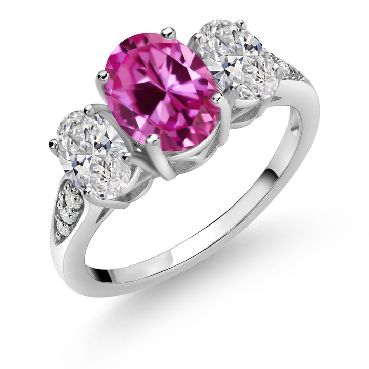 Ring in 10K White Gold