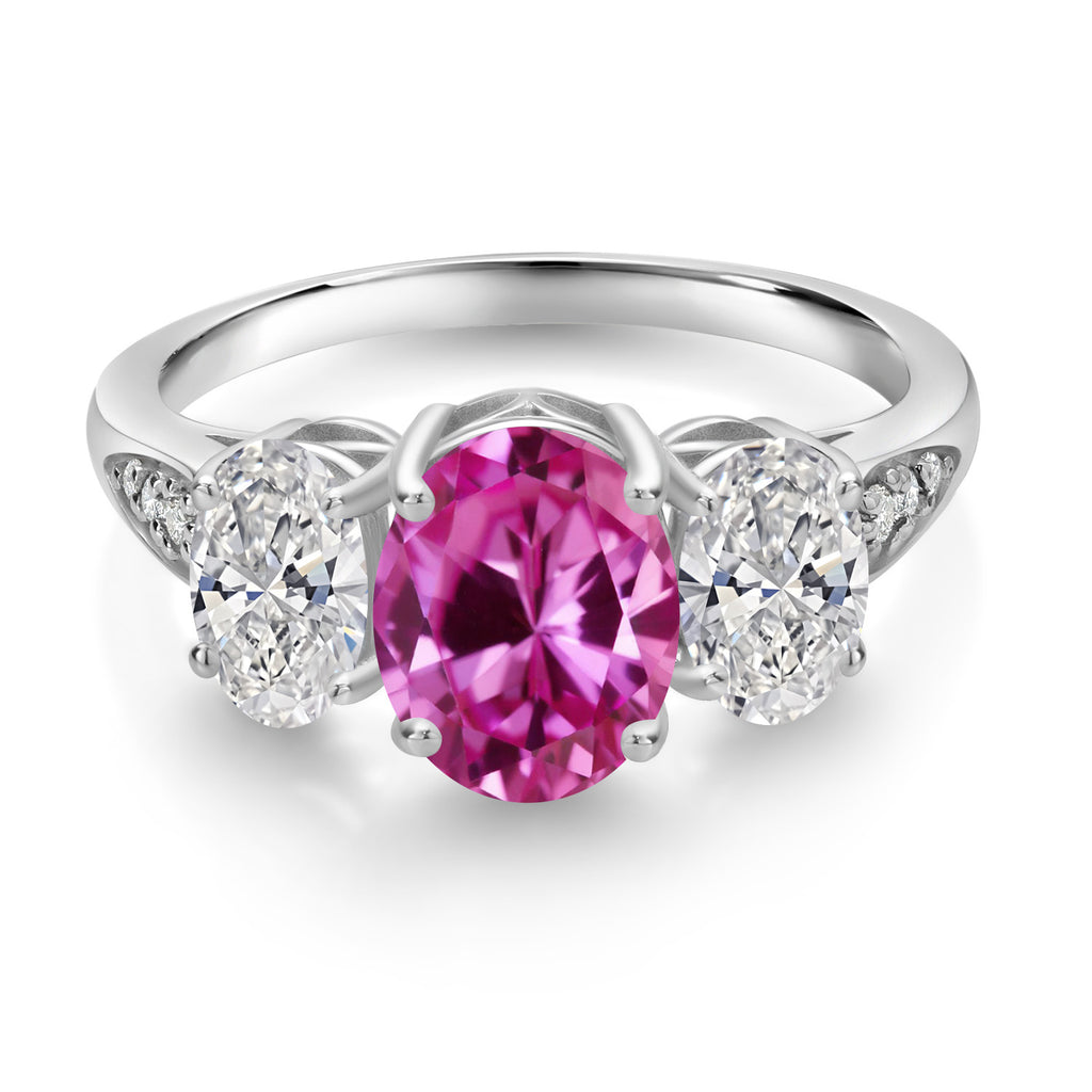 Ring in 10K White Gold