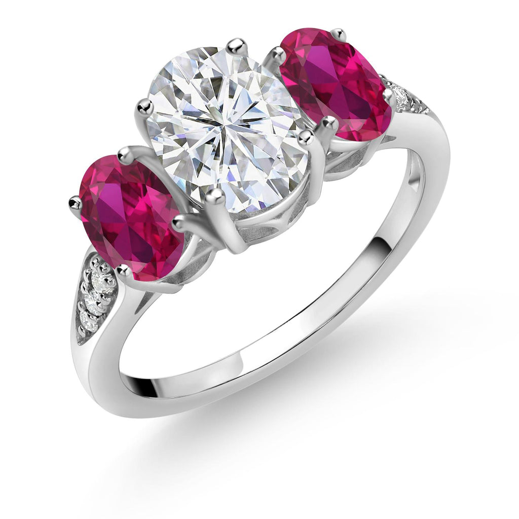 Created Ruby - July_5_Ring in 10K White Gold