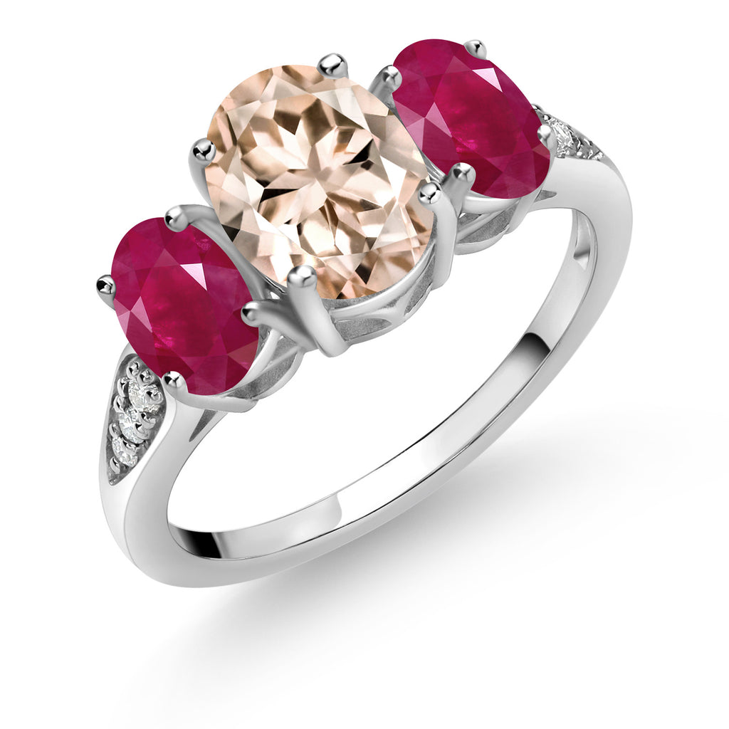 Ruby - July_6_Ring in 10K White Gold