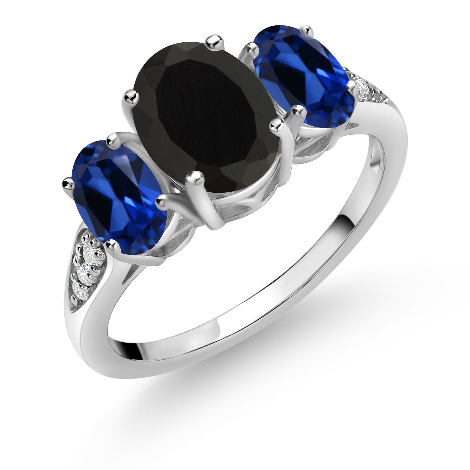 Onyx - December_7_Ring in 10K White Gold