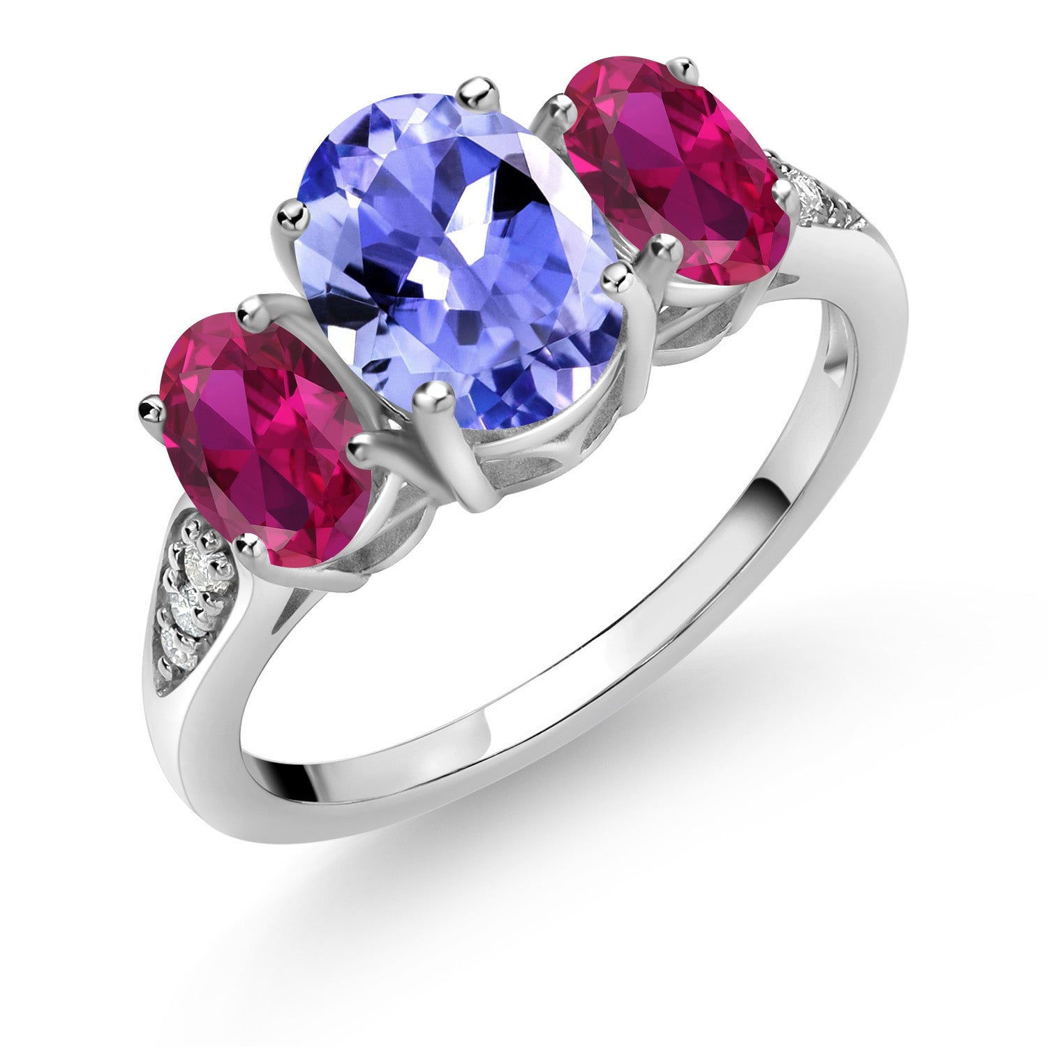 Tanzanite - December_6_Ring in 10K White Gold