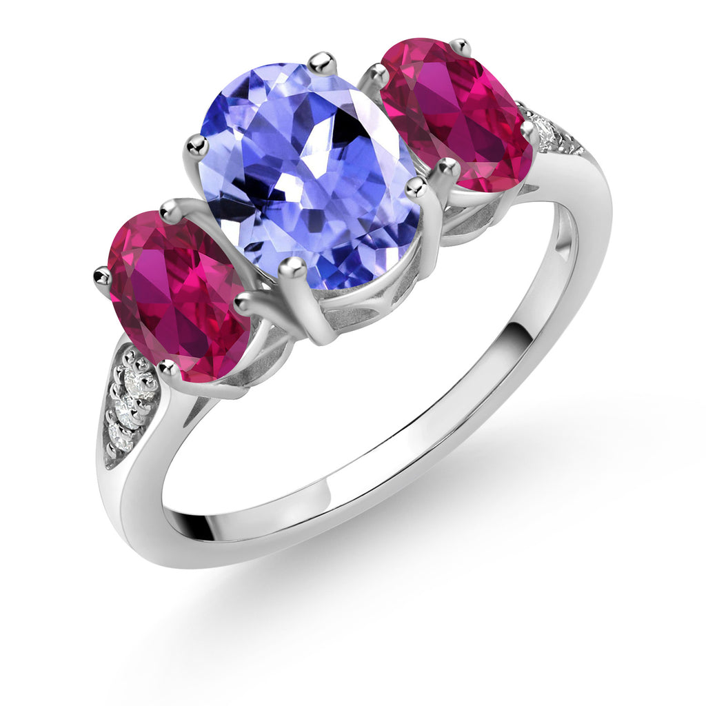 Tanzanite - December_7_Ring in 10K White Gold
