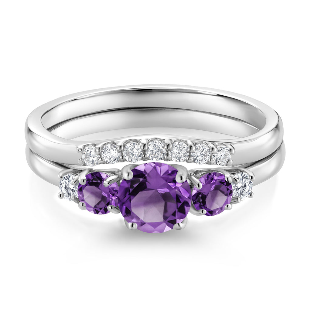 Ring in 10K White Gold