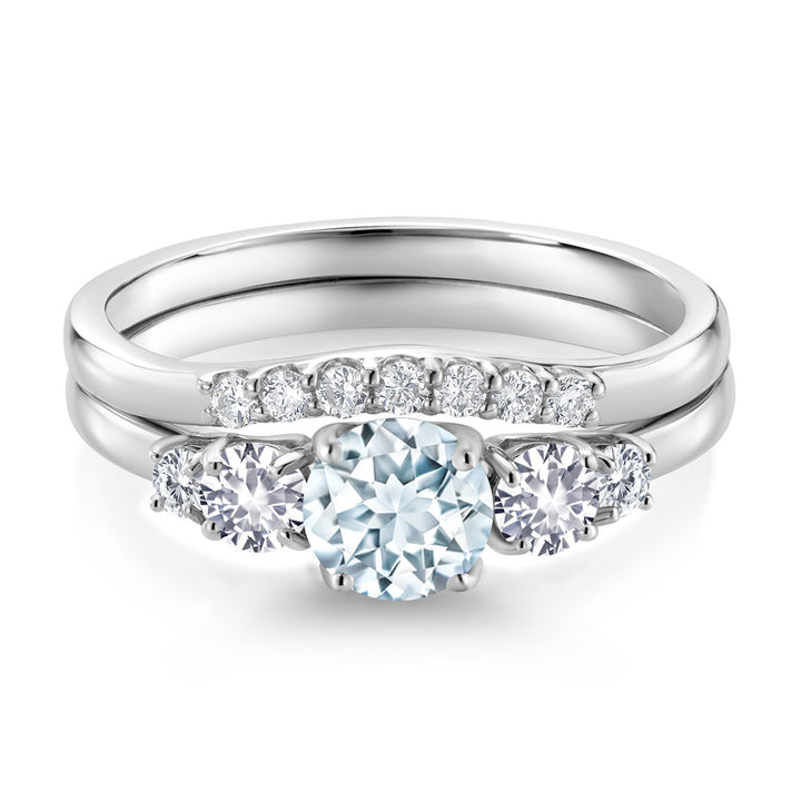 Ring in 10K White Gold