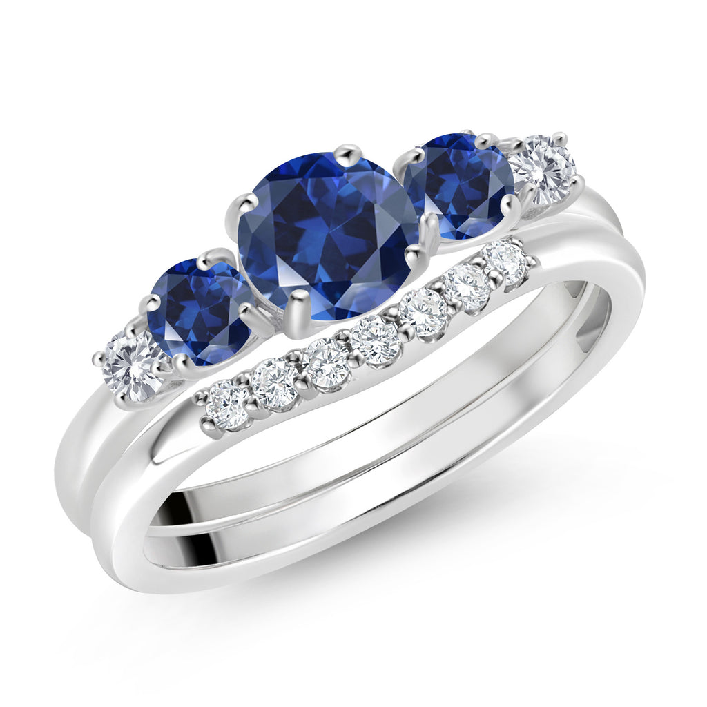 Ring in 10K White Gold