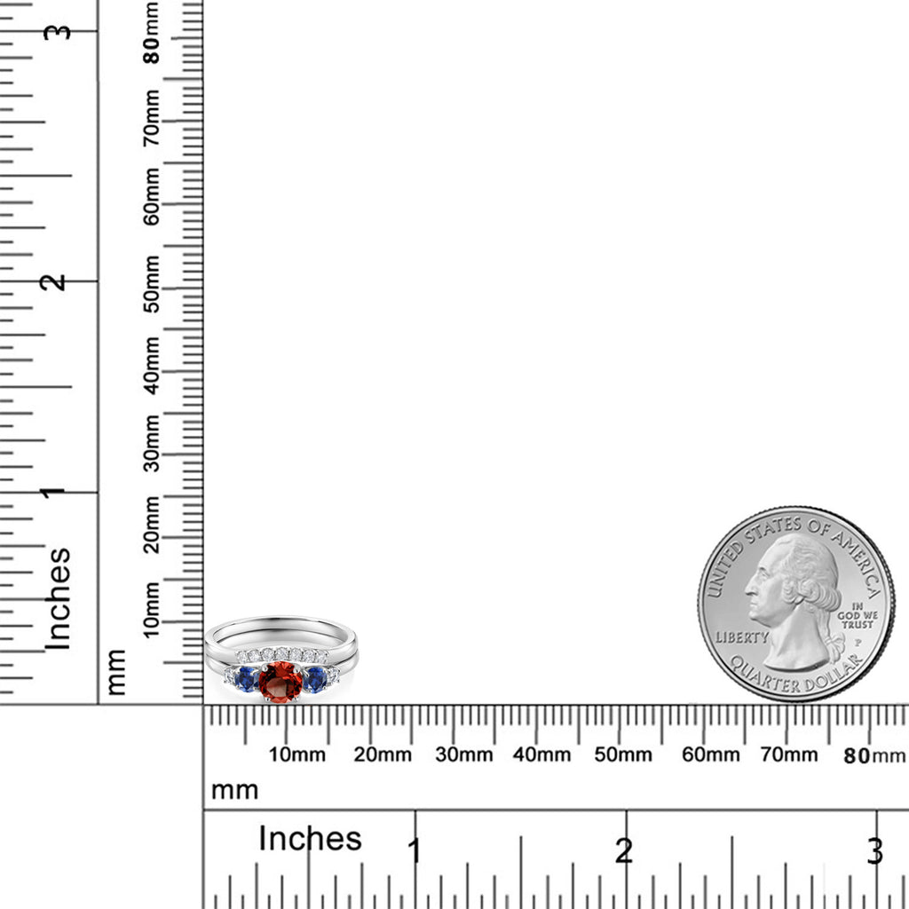 Ring in 10K White Gold