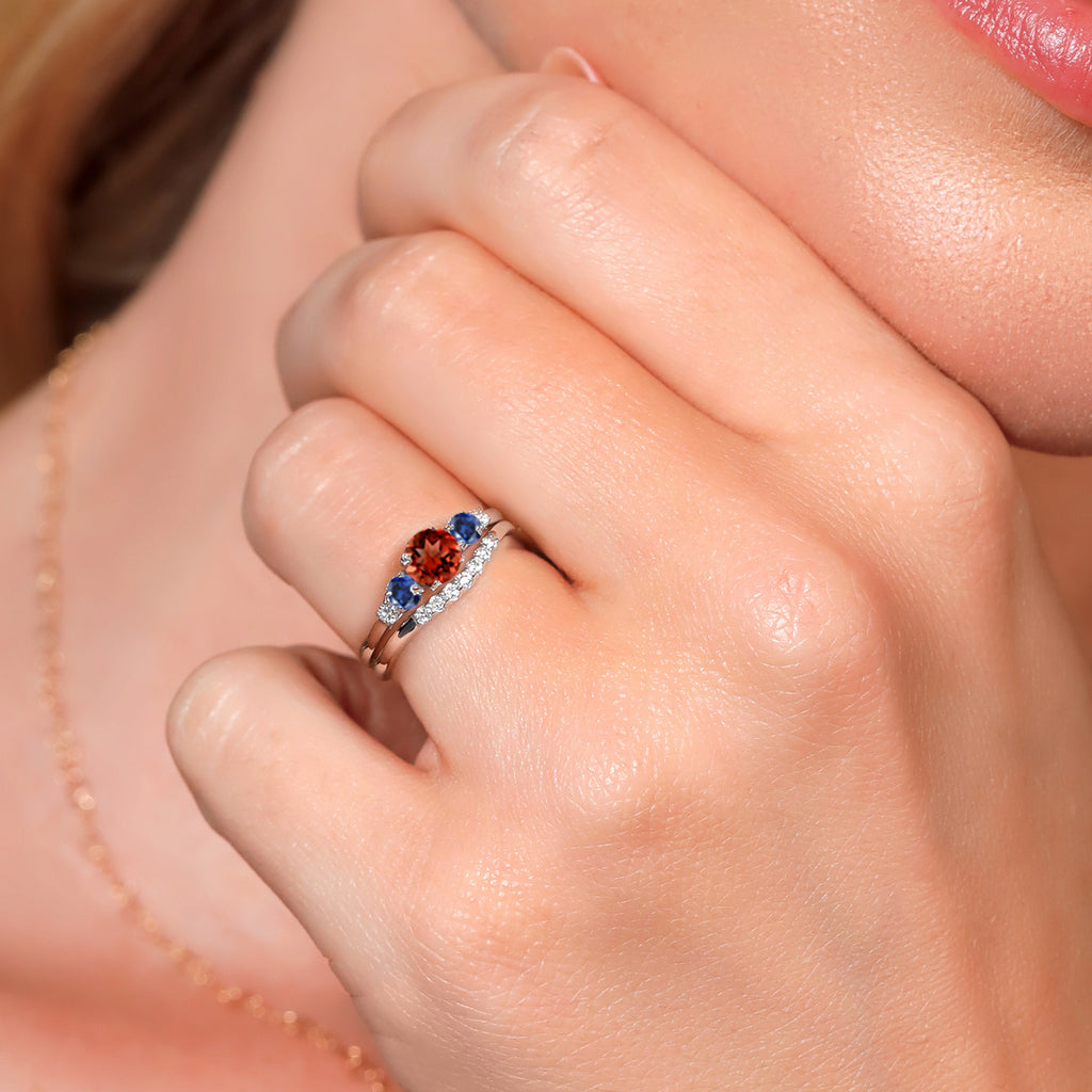 Ring in 10K White Gold