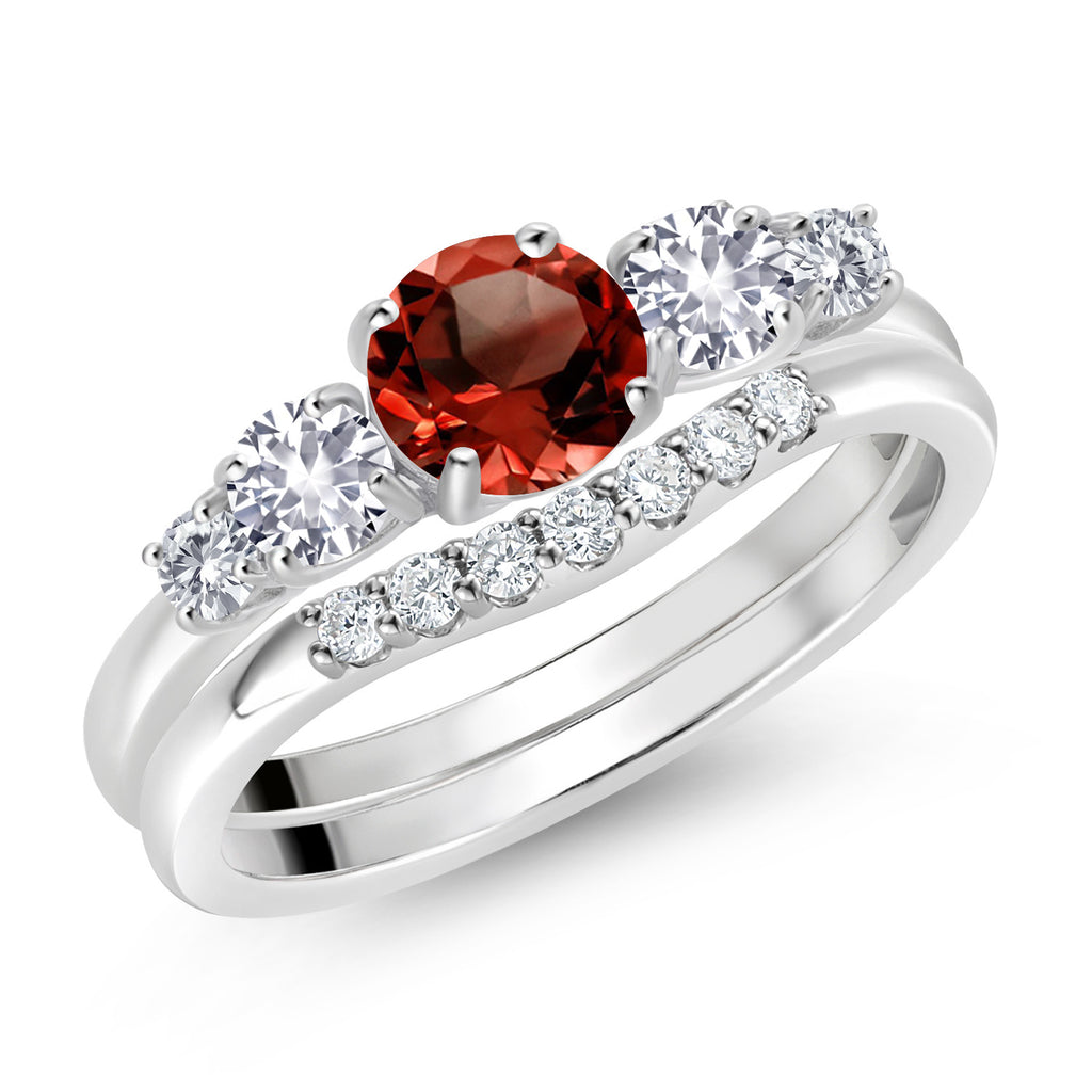Ring in 10K White Gold