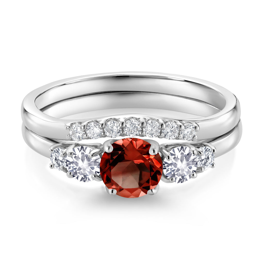 Ring in 10K White Gold