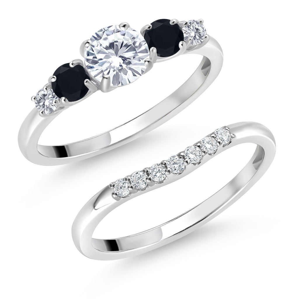 Ring in 10K White Gold