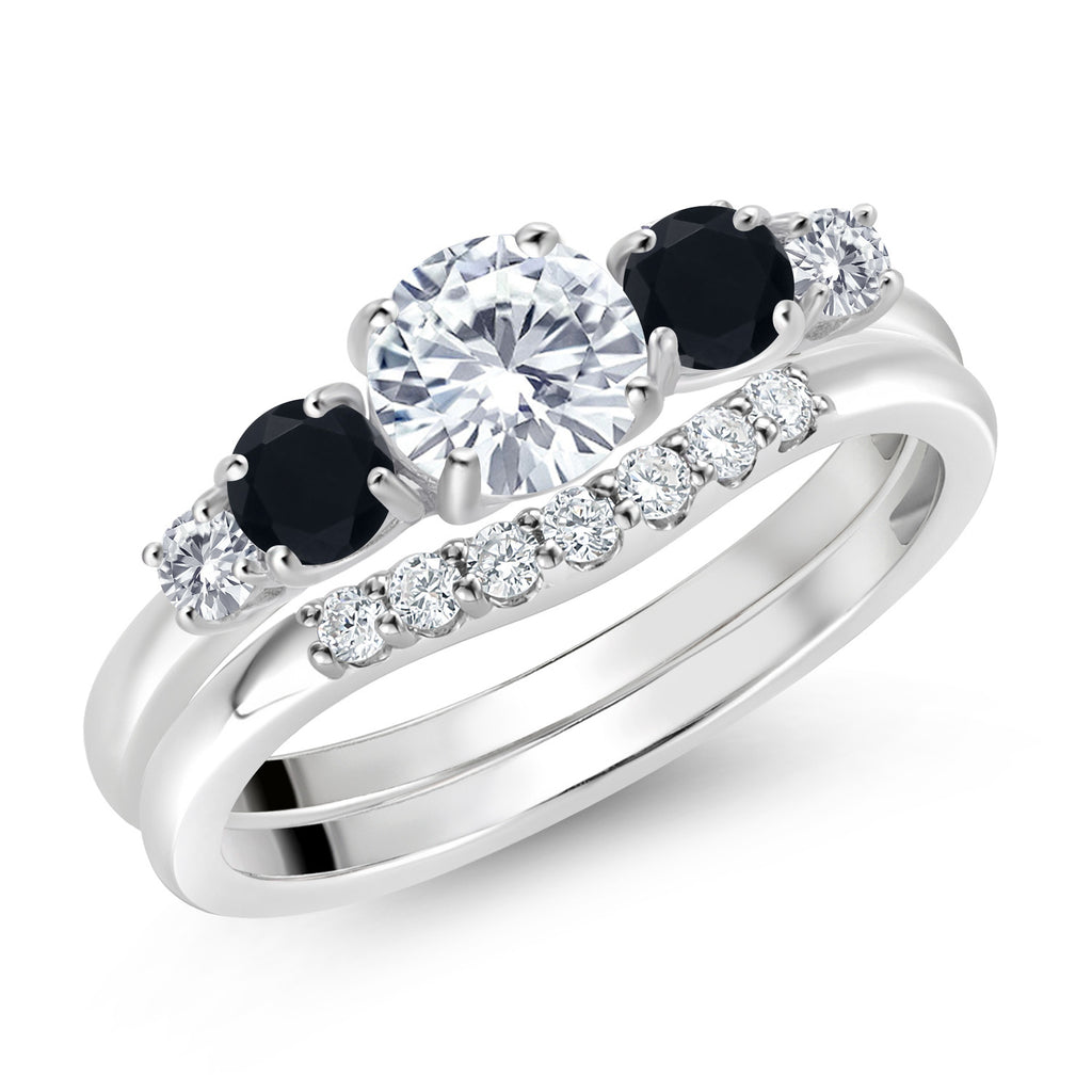 Ring in 10K White Gold