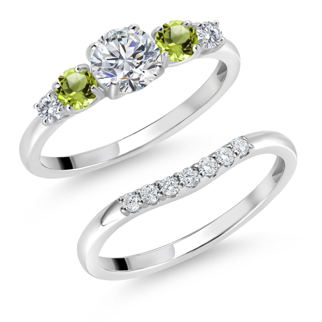 Ring in 10K White Gold