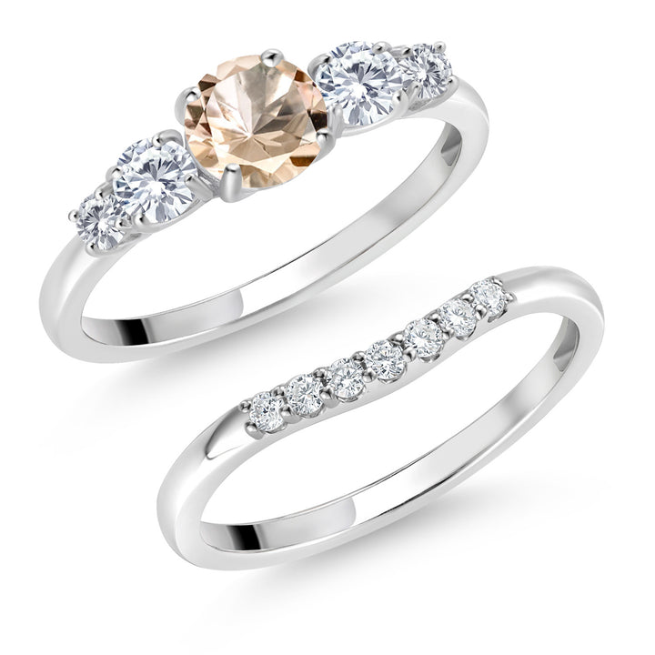 Ring in 10K White Gold