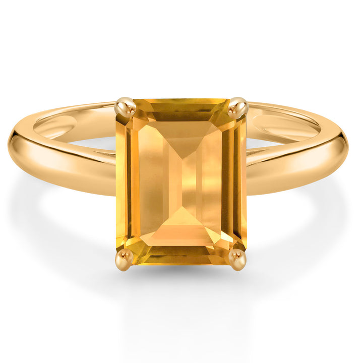 Citrine - November_5_Ring in 10K Yellow Gold