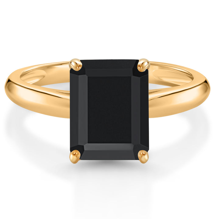 Onyx - December_5_Ring in 10K Yellow Gold