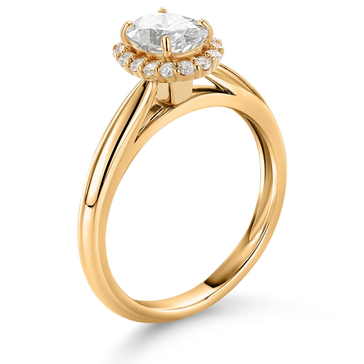 Ring in 10K Yellow Gold