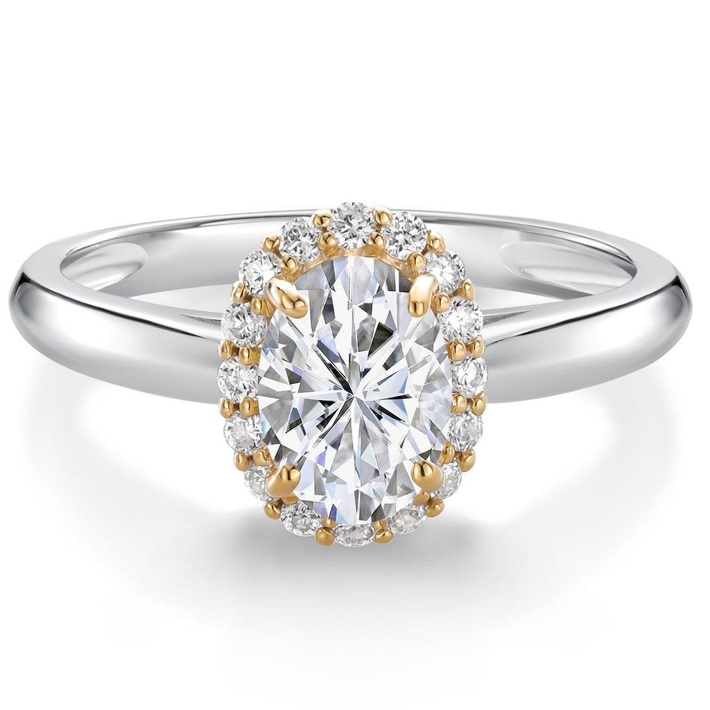 7_Ring in 925 Sterling Silver and 10K Yellow Gold