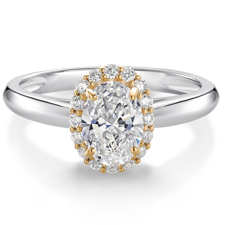 9_Ring in 925 Sterling Silver and 10K Yellow Gold