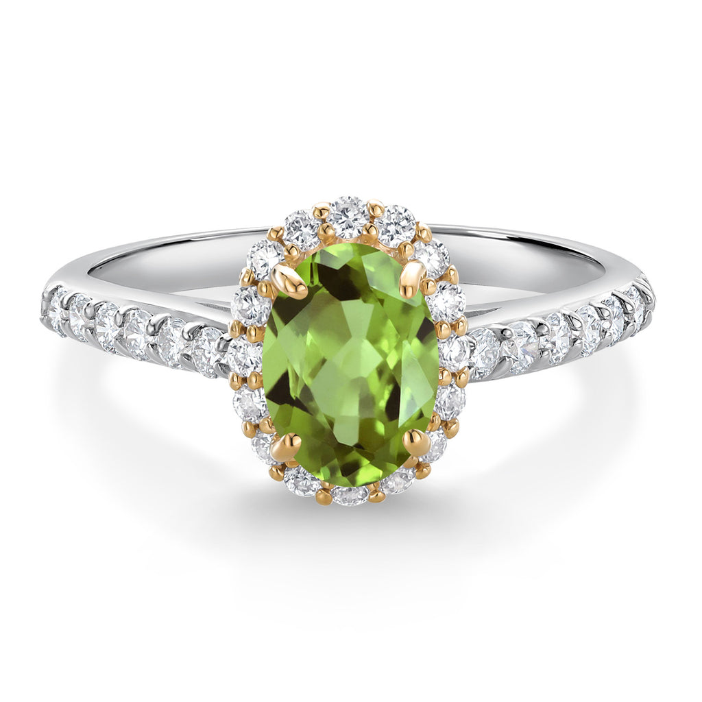 8_Ring in 10K Two Tone Gold