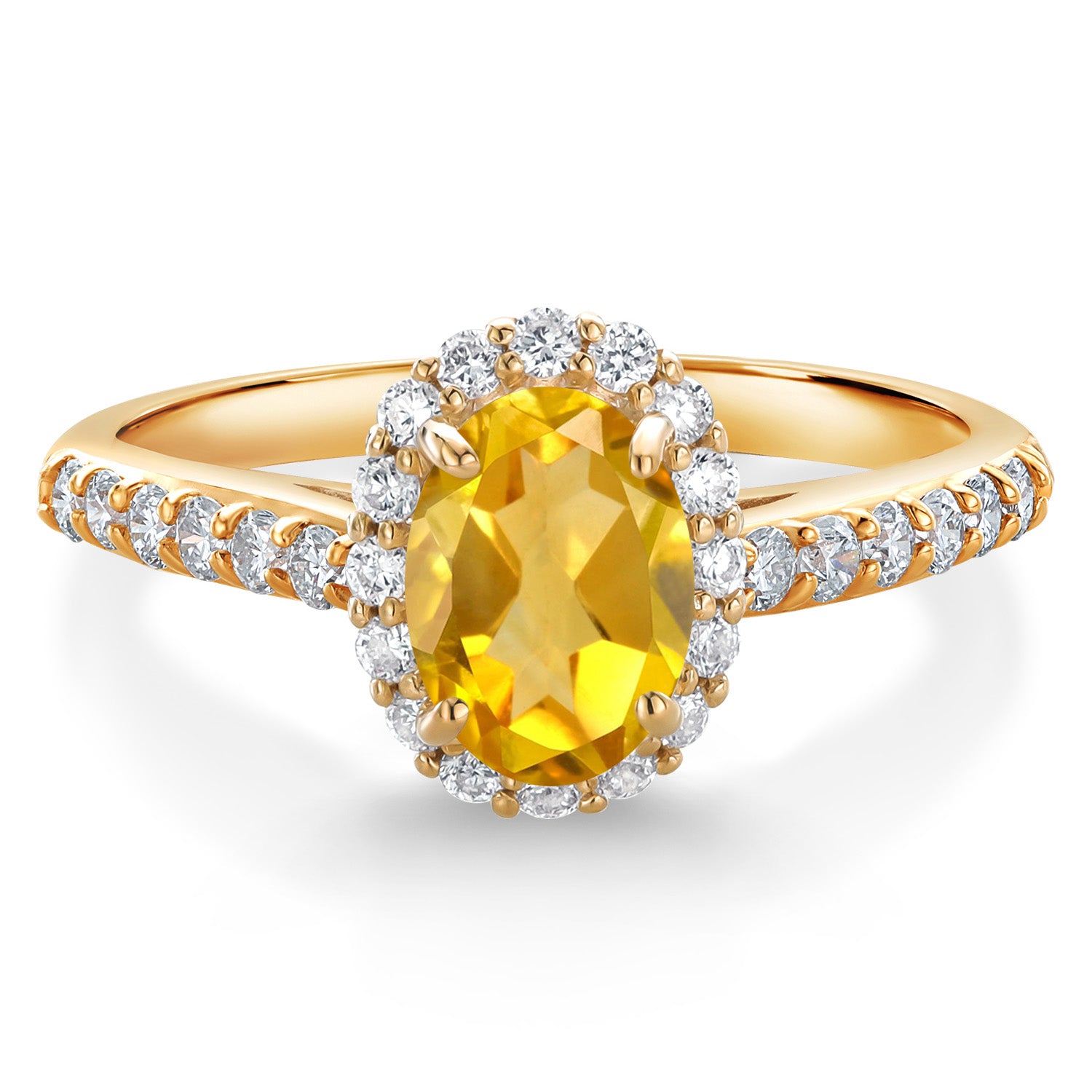 Citrine - November_8_Ring in 10K Yellow Gold