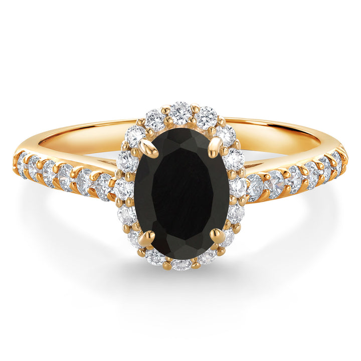 Onyx - December_5_Ring in 10K Yellow Gold
