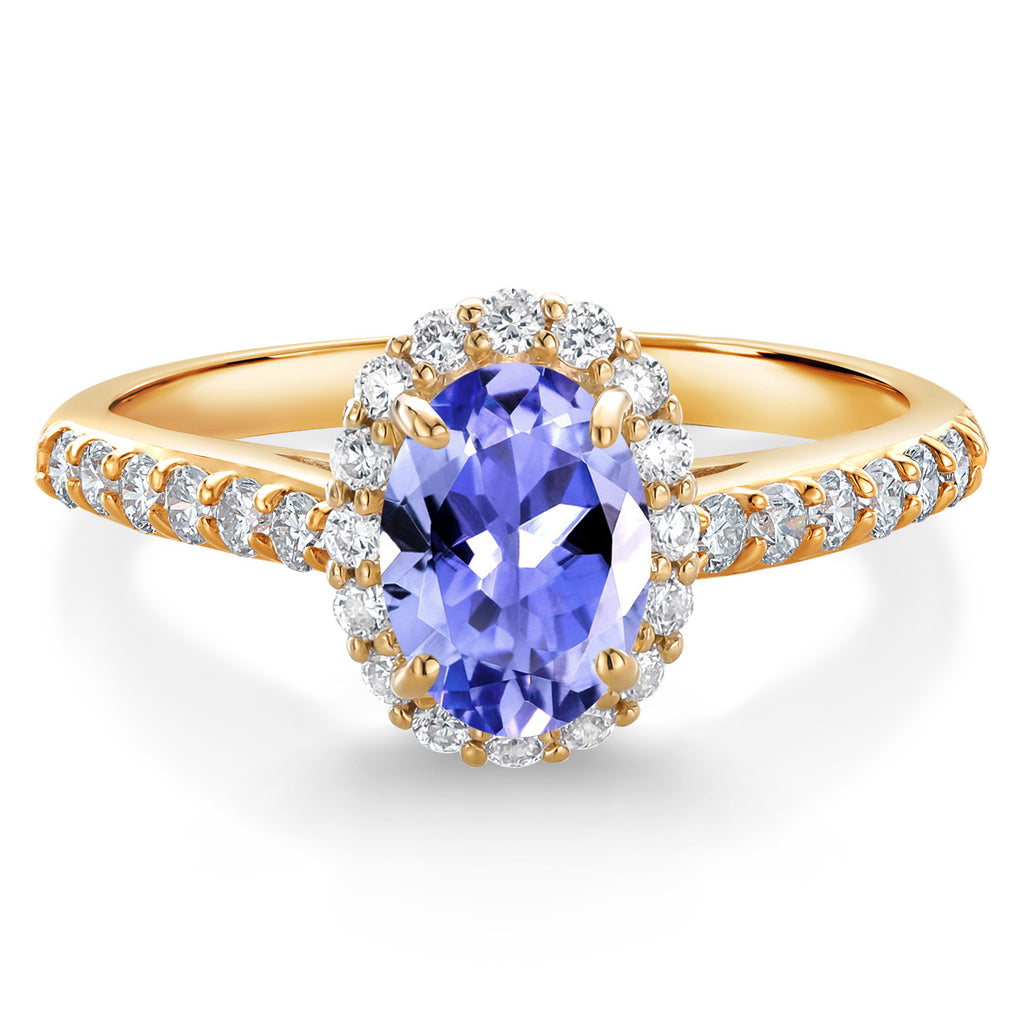 Tanzanite - December_5_Ring in 10K Yellow Gold