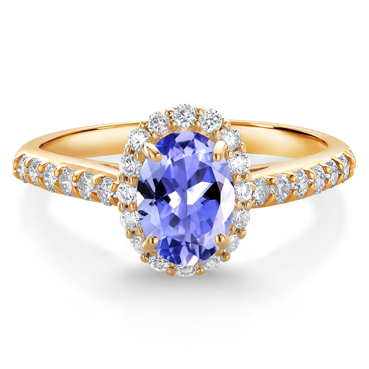 Tanzanite - December_5_Ring in 10K Yellow Gold