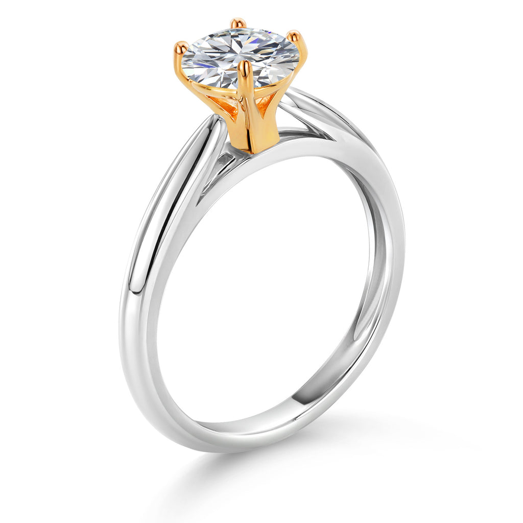 Lab Grown Diamond_5_Ring in 10K Two Tone Gold
