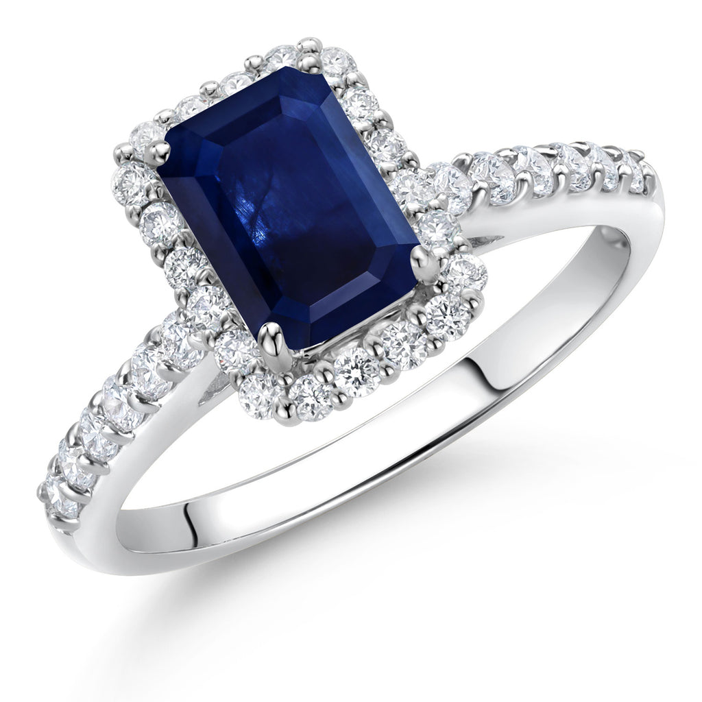 Ring in 10K White Gold