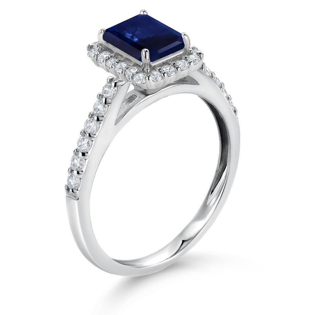 Ring in 10K White Gold